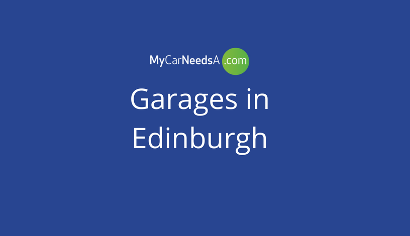 Looking For A Garage in Edinburgh