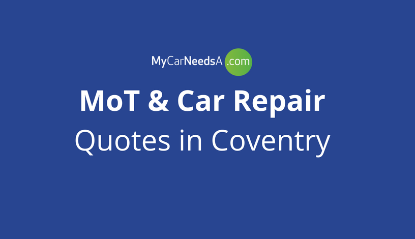 MoT and Car Repair Quotes in Coventry