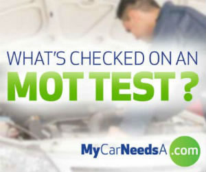 What's checked on an MOT test?